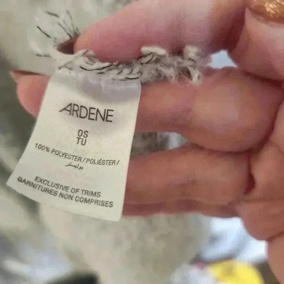 Ardene Women's Polyester  Fringe Wrap - Size OS - Picture 7 of 9